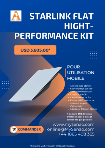 StarLink Flat Hight-Performance Kit – for Mobile